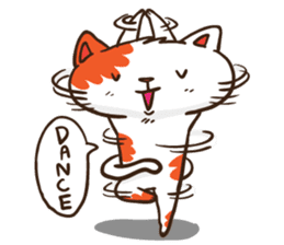 Som the Lonely cat sticker #1545998