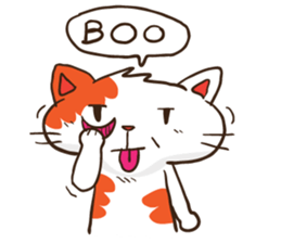 Som the Lonely cat sticker #1545999