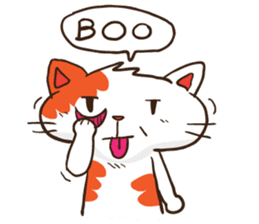 Som the Lonely cat sticker #1545999