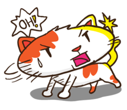 Som the Lonely cat sticker #1546002