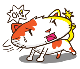 Som the Lonely cat sticker #1546002