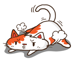 Som the Lonely cat sticker #1546004