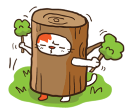 Som the Lonely cat sticker #1546005