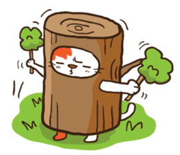 Som the Lonely cat sticker #1546005