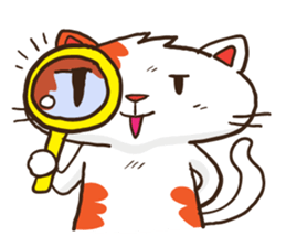 Som the Lonely cat sticker #1546007