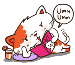 Som the Lonely cat sticker #1546011