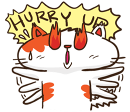 Som the Lonely cat sticker #1546013