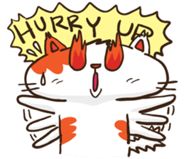 Som the Lonely cat sticker #1546013