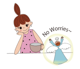 With Angel, plus A friend of Alien sticker #1546136