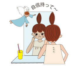 With Angel, plus A friend of Alien sticker #1546140