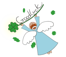 With Angel, plus A friend of Alien sticker #1546149