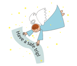 With Angel, plus A friend of Alien sticker #1546150