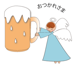 With Angel, plus A friend of Alien sticker #1546154