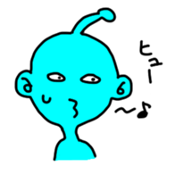 COLORFUL ALIEN sticker #1546445