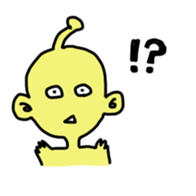 COLORFUL ALIEN sticker #1546449