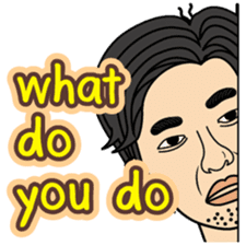 Zer Man (Eng) sticker #1546861