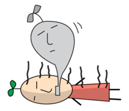 Fairy girl of the plants sticker #1546994