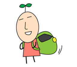 Fairy girl of the plants sticker #1547006