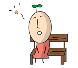 Fairy girl of the plants sticker #1547014