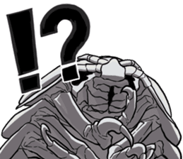 Both yucky and 'kawaii' deep-sea fish sticker #1547099