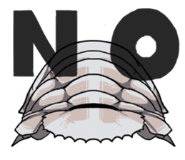 Both yucky and 'kawaii' deep-sea fish sticker #1547101