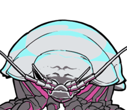 Both yucky and 'kawaii' deep-sea fish sticker #1547114