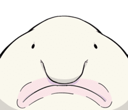 Both yucky and 'kawaii' deep-sea fish sticker #1547128