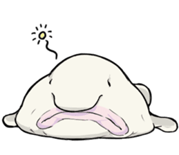 Both yucky and 'kawaii' deep-sea fish sticker #1547129