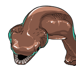 Both yucky and 'kawaii' deep-sea fish sticker #1547132