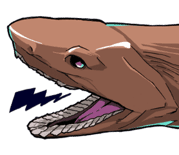 Both yucky and 'kawaii' deep-sea fish sticker #1547134