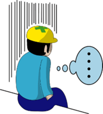 Yellow helmet/ English ver sticker #1547216