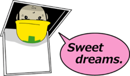 Yellow helmet/ English ver sticker #1547246