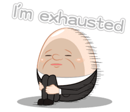 Humpty Dumpty daily life sticker #1548230