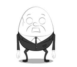 Humpty Dumpty daily life sticker #1548231