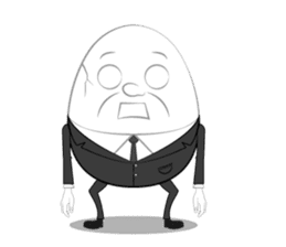 Humpty Dumpty daily life sticker #1548231