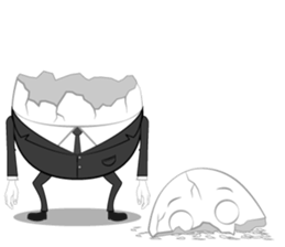 Humpty Dumpty daily life sticker #1548232