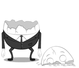 Humpty Dumpty daily life sticker #1548232