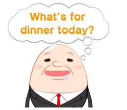 Humpty Dumpty daily life sticker #1548234