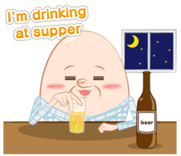 Humpty Dumpty daily life sticker #1548241