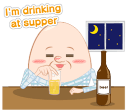 Humpty Dumpty daily life sticker #1548241