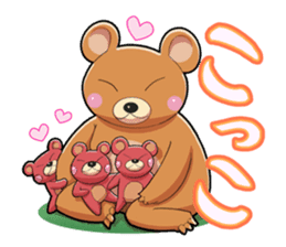 "Namara" Hokkaido Bear! sticker #1548309