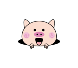 pig san sticker #1548342