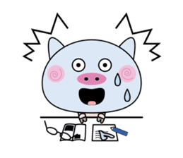 pig san sticker #1548348