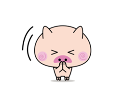 pig san sticker #1548357