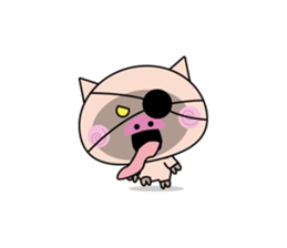 pig san sticker #1548363