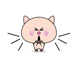 pig san sticker #1548370