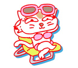 cat lady sticker #1548846