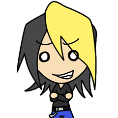 Cool Japanese boy Sticker