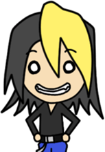 Cool Japanese boy Sticker sticker #1548903