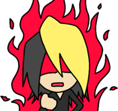 Cool Japanese boy Sticker sticker #1548919